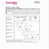 burda style Women's Long-Sleeve Shirt Blouse Pattern, Sizes 36–48 view 2