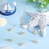 Beebeecraft 8 Gold-Plated Shark Charms with Jump Rings view 4