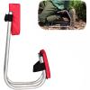 galeyyu Garden Kneeling Seat with Knee Support, Stainless Steel, Red view 1