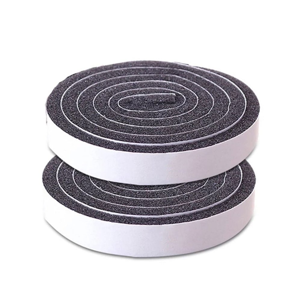 2 Rolls Door/Window Sealing Strips, Soundproof Foam Insulation Tape