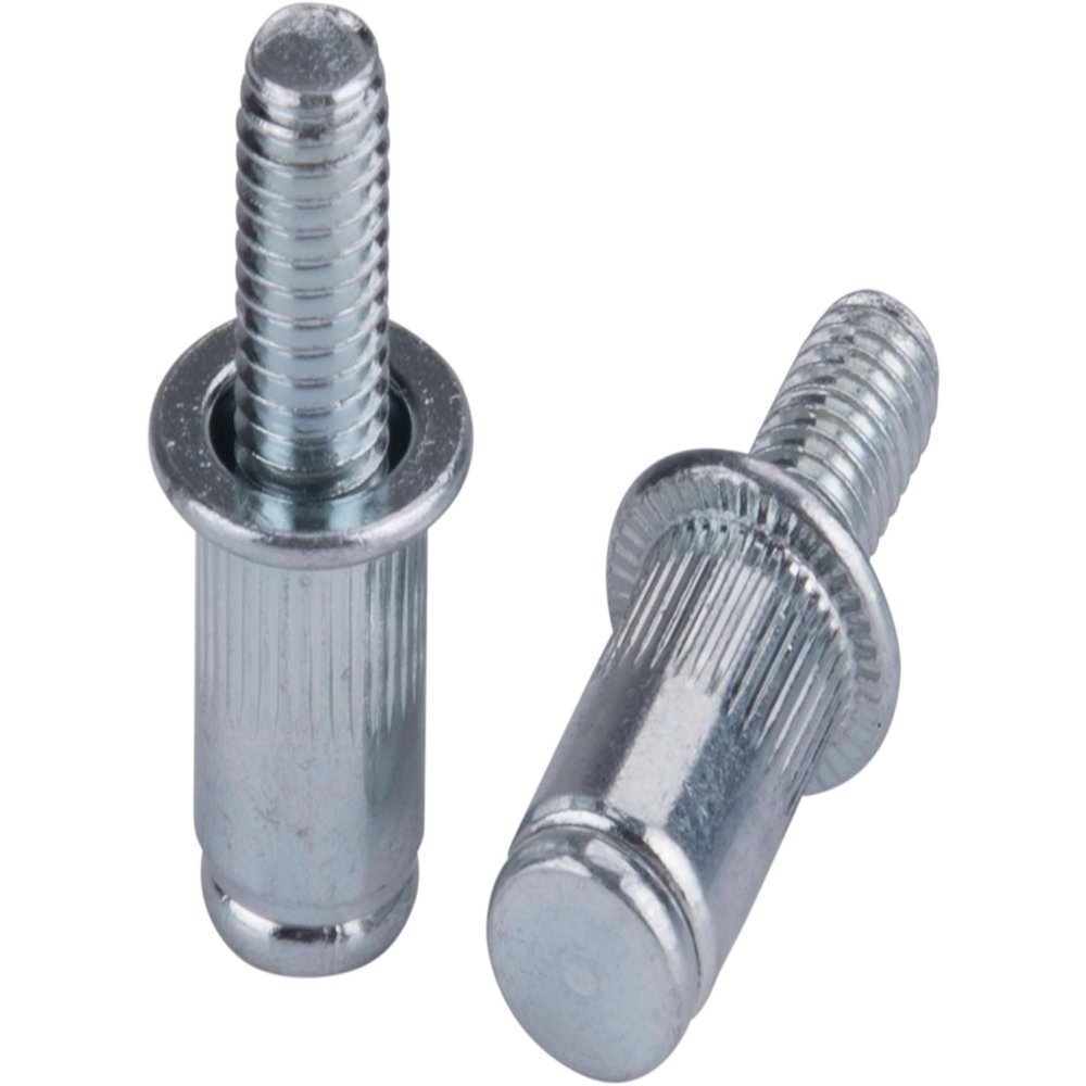 Fortum Steel Blind Rivet Nuts, Zinc-Plated, M6 x 12 mm, 25-Pack