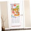 NUOBESTY 3-Piece Chinese Wall Calendar for the Year view 3