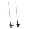 JECOMPRIS 10-Piece Adjustable Flagpole Mounts for Motorcycle Handlebars and Bicycles view 4