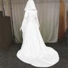 VDDTAGAM Halloween Costume for Teen Girls, White Gothic Dress, Steampunk Costume for Women (White, 4XL) view 3