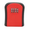 Wall-Mounted 4-Digit Waterproof Combination Key Lock Box, Holds 5 Keys view 1
