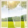 FYHDSH Magnetic Screen Door, White, 240 x 250 cm view 1