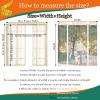 FYHDSH Magnetic Screen Door, White, 240 x 250 cm view 3