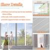 FYHDSH Magnetic Screen Door, White, 240 x 250 cm view 4