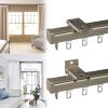 Thickened Aluminum Curtain Track, Quiet, Wall or Ceiling Mount, 120–460 cm view 1
