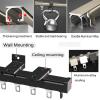 Thickened Aluminum Curtain Track, Quiet, Wall or Ceiling Mount, 120–460 cm view 4
