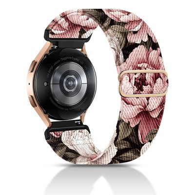 chinbersky 20mm Elastic Nylon Watch Band for Samsung Galaxy Watch