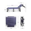 ZWDCVFGK Folding Reclining Chair for Home, Office & Outdoors view 2