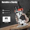 220V 30,000 RPM 800W Electric Hand Trimmer, 1/4-Inch Wood Router view 3