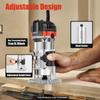 220V 30,000 RPM 800W Electric Hand Trimmer, 1/4-Inch Wood Router view 4