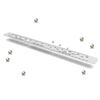 UTTASU Steel Bicycle Measuring Tool, 36 cm Spoke Ruler view 3