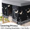 Treer 3D Bunk Bed Curtain, Blackout Bed Canopy, City Buildings, 1.5 x 2 m view 4