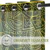 Odot Sheer Mandala Curtains with Metal Grommets, 2-Piece Set, Dark Green, 55 x 95 cm view 3
