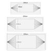 Portable Blue-White Striped Canvas Hammock for Indoor and Outdoor Use view 4
