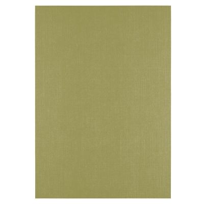 Florence Acacia Linen-Texture Cardstock, A4, 10 Sheets, Green, 250 gsm