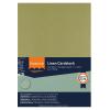 Florence Acacia Linen-Texture Cardstock, A4, 10 Sheets, Green, 250 gsm view 4