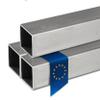Stahl-Shop24 Stainless Steel Square Tube 60 × 60 mm, 3 mm Wall, 1000 mm, V2A Ground view 1