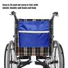 Wheelchair Hanging Storage Bag, Blue view 4