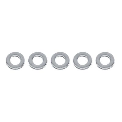 100-Piece 304 Stainless Steel Metric Washer Set, M3/M4/M5/M6/M8/M10
