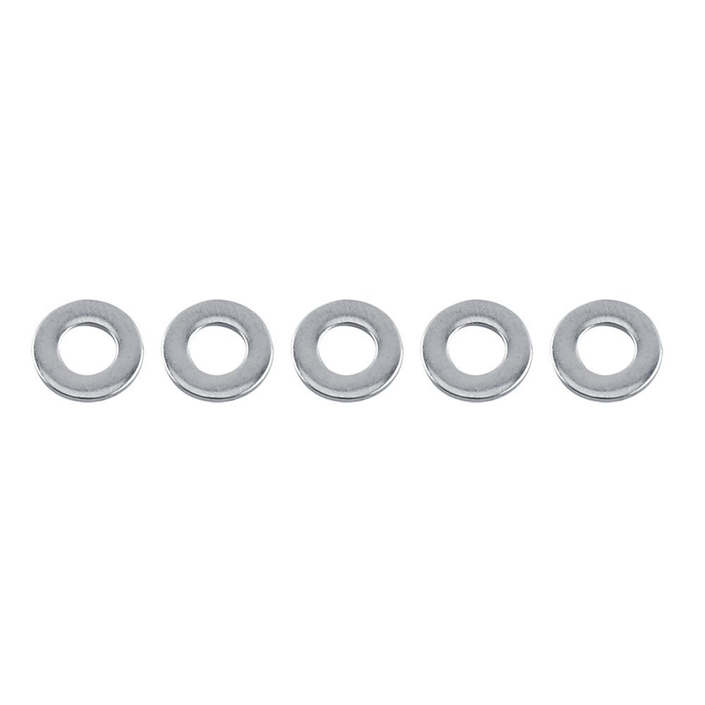 100-Piece 304 Stainless Steel Metric Washer Set, M3/M4/M5/M6/M8/M10