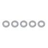 100-Piece 304 Stainless Steel Metric Washer Set, M3/M4/M5/M6/M8/M10 view 1