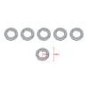 100-Piece 304 Stainless Steel Metric Washer Set, M3/M4/M5/M6/M8/M10 view 2