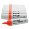 Pelikan 490 eco Highlighters, Neon Red, 10-Pack, Chisel Tip view 1