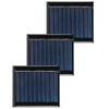 3-Piece 0.3 W 5 V Polysilicon Solar Panel Set view 4