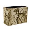 Eslifey Square Desk Pen Holder with Steampunk Man Portrait Illustration view 1
