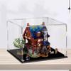 Acrylic Display Case for LEGO 21325 Blacksmith Shop, 3 mm view 2