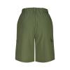 WAZHAKU Men's Short Cargo Bermuda Shorts with Elastic Waist, Drawstring and Pockets view 4