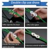 Wire Rope Clamp, Cable Tension Clamp Lock, M2–M10, A2-304 Stainless Steel, Single/Double Grip, Screw Closure (1 pc, M8 Double) view 4