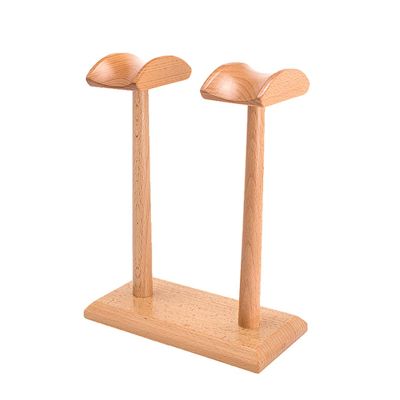Cenz-888 Dual-Wood Headphone Stand, Color A
