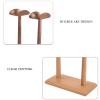 Cenz-888 Dual-Wood Headphone Stand, Color A view 3