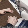 Balcony Privacy Screen Without Drilling, 140 x 200 cm, Brown view 2