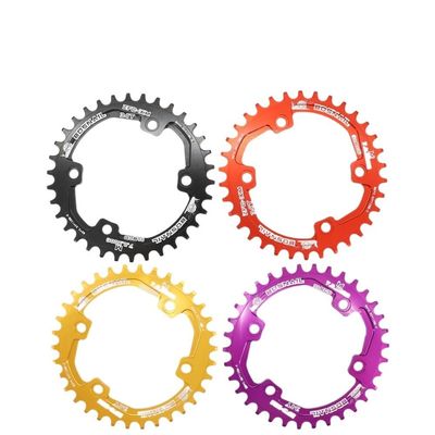 WANGBINGXING 96 BCD Asymmetric MTB Chainring, 32T, Red
