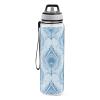 Mnsruu Water Bottle with Straw, Peacock Feathers, 1 L, Tritan BPA-Free Sports Bottle for Adults view 2