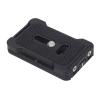 VBESTLIFE Adjustable Quick-Release Plate with Anti-Clamp Tripod Adapter for DSLR Cameras, Arca-Type view 1