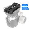 VBESTLIFE Adjustable Quick-Release Plate with Anti-Clamp Tripod Adapter for DSLR Cameras, Arca-Type view 4