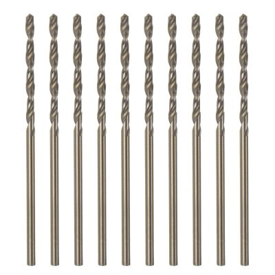 QUARKZMAN 10-Piece 1.4 mm M35 HSS Cobalt Twist Drill Bit Set