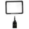 Black Adjustable Plastic Price Tag Holder Clip for Stores view 1