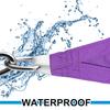 QIAQ Triangular Waterproof Shade Sail, Right-Angle, 95% UV Protection, for Outdoor Areas, Garden, Patio, Awning, Canopy, with Free Rope (3.6 x 3.6 x 3.6 m, Purple) view 4