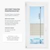 Estika No-Drill Adhesive Pleated Blind 70 x 50 cm, Ivory view 3