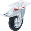 BGS Diy 81966 Swivel Caster with Brake, Mounting Plate, 100 mm view 1
