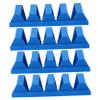 Gatuida ABS Laminate Flooring Spacers, 20 Pieces, Blue, Reusable and Easy to Remove for Floating Installation view 1