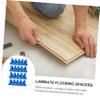 Gatuida ABS Laminate Flooring Spacers, 20 Pieces, Blue, Reusable and Easy to Remove for Floating Installation view 2